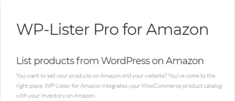 WP-Lister Pro for Amazon 2.6.14