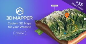 3D Map WordPress Plugin – 3D-Mapper 1.0