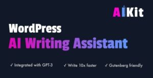 AIKit – WordPress AI Writing Assistant Using GPT 4.7.0