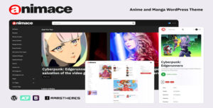 ANIMACE – Anime and Manga WordPress Theme + RTL