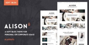 ANNE ALISON – SOFT PERSONAL BLOG THEME 1.2.0