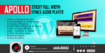 APOLLO – STICKY FULL WIDTH HTML5 AUDIO PLAYER 3.5