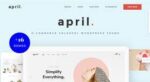 APRIL Fashion WooCommerce WordPress Theme 6.3