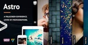 ASTRO – SHOWCASE/PHOTOGRAPHY WORDPRESS THEME 5.5