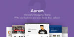 AURUM – MINIMALIST SHOPPING THEME 3.4