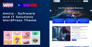 Amira – Software and IT Solutions WordPress Theme