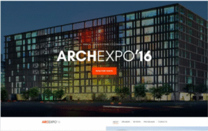 Arch Expo Website Template
