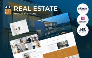 At Home – Real Estate WordPress Elementor Theme 1.0.1