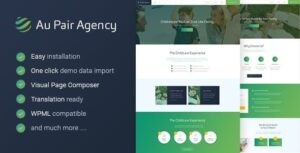 Au-Pair – Babysitting & Nanny Agency WordPress Theme 1.2.2