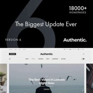 Authentic Lifestyle Blog and Magazine WordPress Theme 7.1.1