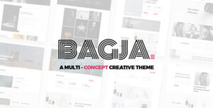 BAGJA – RESPONSIVE MULTI CONCEPT & ONE PAGE PORTFOLIO THEME 1.2.4