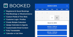 BOOKED – APPOINTMENT BOOKING FOR WORDPRESS 2.4.4