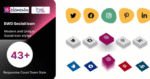 BWD Social Icon addon for elementor 1.0