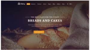 Bakery Responsive Website Template