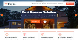 Banao – Real Estate WordPress Theme