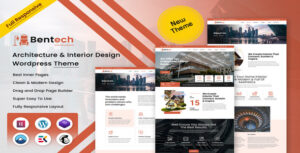 Bentech – Architecture & Interior Design WordPress Theme