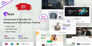 Bikot – Corporate & Bundle Of Responsive WordPress Theme