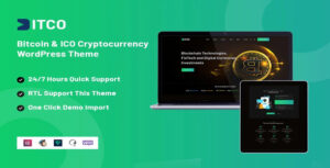 Bitco – Bitcoin And ICO Cryptocurrency Responsive WordPress Theme