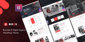 Bixos – Business & Digital Agency WordPress Theme 1.0.1