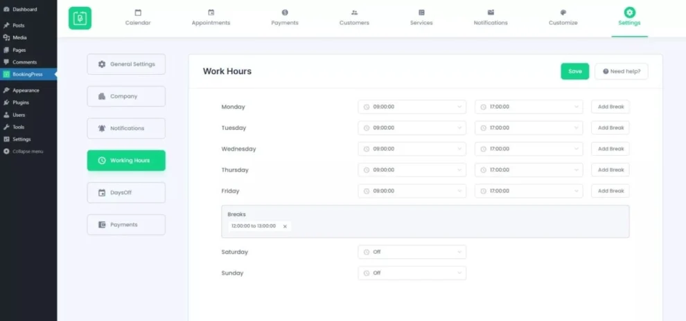 BookingPress Pro – Appointment Booking plugin 2.1.1