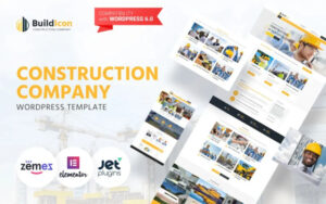 BuildIcon – Construction Company WordPress Theme 1.0.4