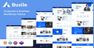 Busile – Corporate & Business WordPress Theme
