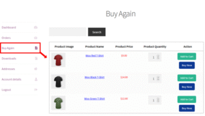 WooCommerce Buy Again 4.3.0