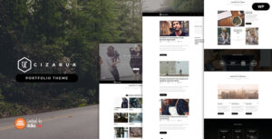 CIZARUA – RESPONSIVE ONE PAGE PORTFOLIO THEME 1.2.2