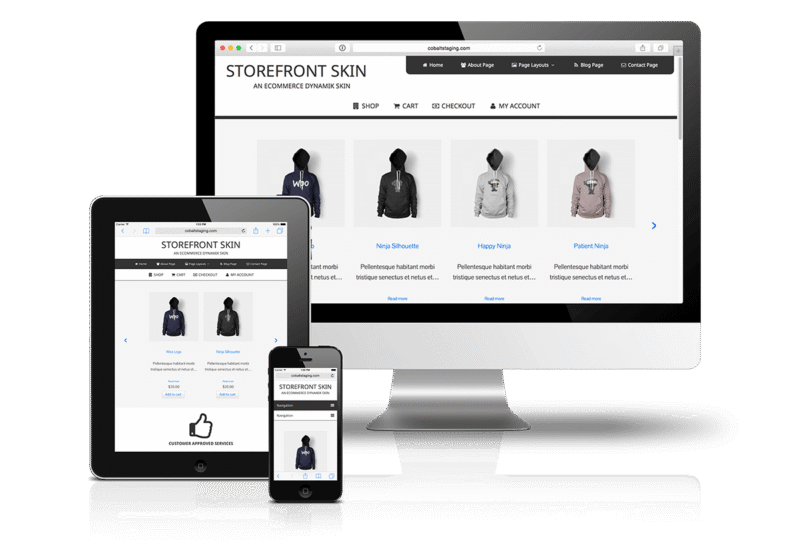COBALTAPPS STOREFRONT SKIN FOR DYNAMIK WEBSITE BUILDER 1.0
