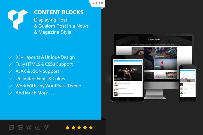 CONTENT BLOCKS LAYOUT FOR WPBAKERY PAGE BUILDER 1.5.0