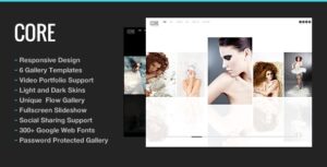 CORE MINIMALIST PHOTOGRAPHY PORTFOLIO 5.9.1