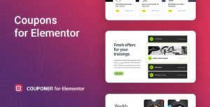 COUPONER – DISCOUNT COUPONS FOR ELEMENTOR 1.0.4