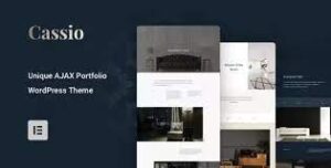 Cassio AJAX Portfolio WordPress Theme 3.2.6