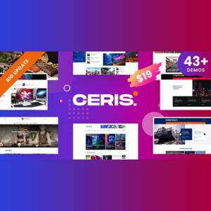 Ceris Magazine and Blog WordPress Theme 3.91