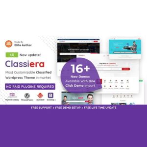 Classiera Classified Ads WordPress Theme 4.0.21