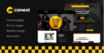 Conexi – Taxi Booking Service WordPress Theme + RTL 3.0