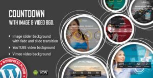 CountDown With Image or Video Background WordPress Plugin 1.3.9