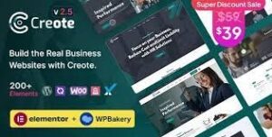 Creote – Corporate & Consulting Business WordPress Theme 2.6.3