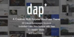 Dap – Creative MultiPurpose WordPress Theme 1.0