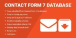 Database for Contact Form 7.3.0.4