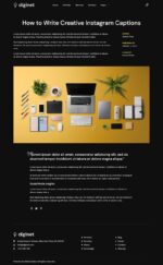 Diginet – Social Media Marketing Agency Elementor Template Kit
