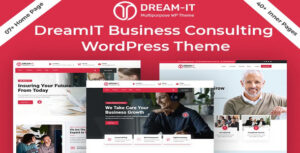 DreamIT – Consulting Service WordPress Theme