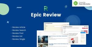 EPIC REVIEW WORDPRESS PLUGIN 1.0.2