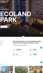 Ecoland – Single Property WordPress Theme  1.5