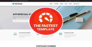Edumax – Education Univeristy & Online Courses WordPress Theme
