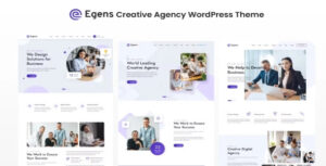 Egens – Creative Agency WordPress Theme 1.0