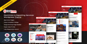 Elektree – Electrician & Repairing WordPress Theme