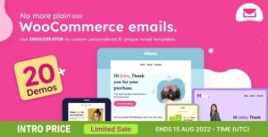 Email Creator – WooCommerce Email Template Customizer 1.0.7
