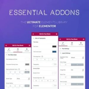 Essential Addons for Elementor Pro 5.8.14