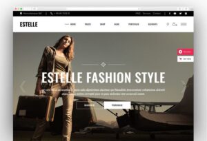 Estelle – Fashion and Modelling Agency Theme 1.0